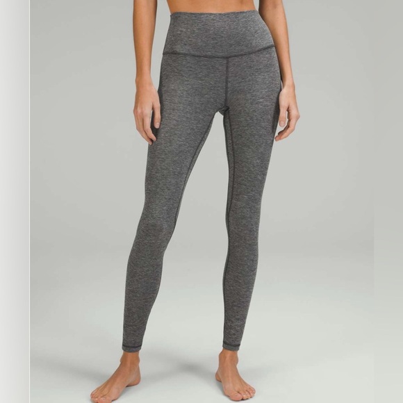 Lululemon Align High-Rise Pant 28" Size 6 in Heathered Graphite Grey - Picture 2 of 7